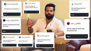 QNA- Biggboss, Ajaz Khan Se Lafta , Monthly Income, Girl Friend, Rajat Dalal Ka Rumour, UGC