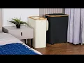 efluky Slim Laundry Basket with Lid Narrow Laundry Hamper with Removable Bag Review