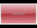 Audio and not playing in Android WebView HTML5