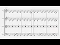 Billie Eilish - Bad guy for STRING QUARTET (SHEET MUSIC)