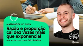 Razão e proporção e regra de três: o que mais cai de Matemática no ENEM