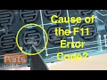 Range F11 Error Code Beeping
