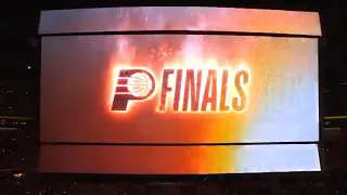 NBA FINALS 2025 Indiana Pacers Intro Game 6 Indiana Pacers vs OKC Thunder Team Introductions
