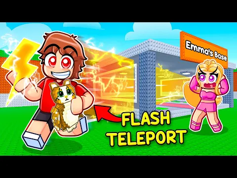 Video Thumbnail: Using The New Flash Teleport To Steal OG's In Steal A Brainrot...