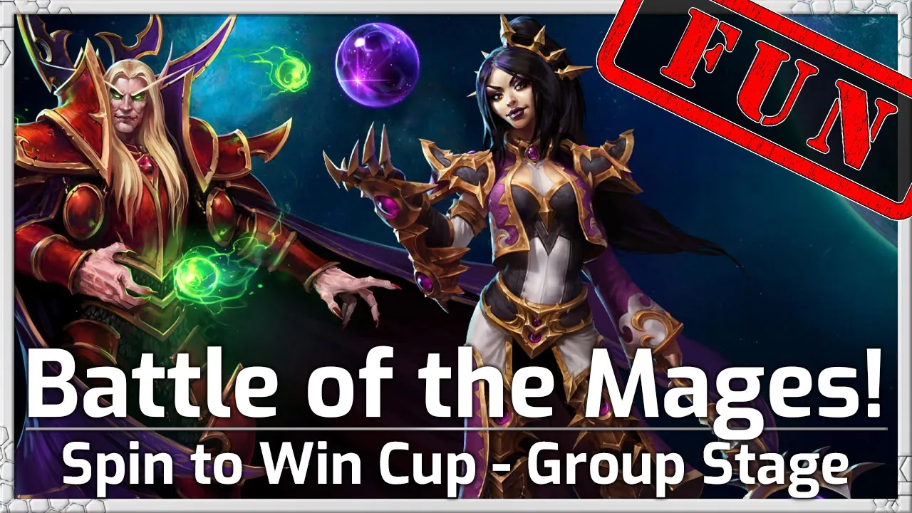 Battle of the Mages! - Spin to Win Cup - Heroes of the Storm