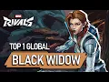 TOP 1 GLOBAL BLACK WIDOW add up my love - MARVEL RIVALS PRO