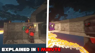 4 Ways to Stripmine in Minecraft 1 Minute Tutorial