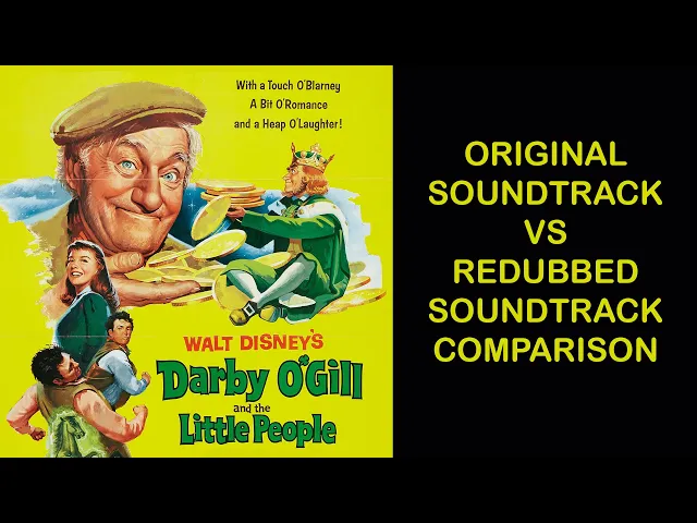 DARBY O'GILL AND THE LITTLE PEOPLE (1959) Dubbing Comparison