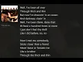 Thick and Thin (with Lyrics) Glenn Kaiser Band/Octane