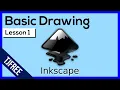 Inkscape Lesson 1 - Interface and Basic Drawing