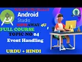 How to Event Handling Android Apps Development 2022 urdu hindi