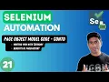 - Page Object Model with PageFactory and FindBy in Selenium with Java