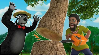 Save Trees | पेड़ बचाओ | Popular Hindi Rhymes - Zappy Toons