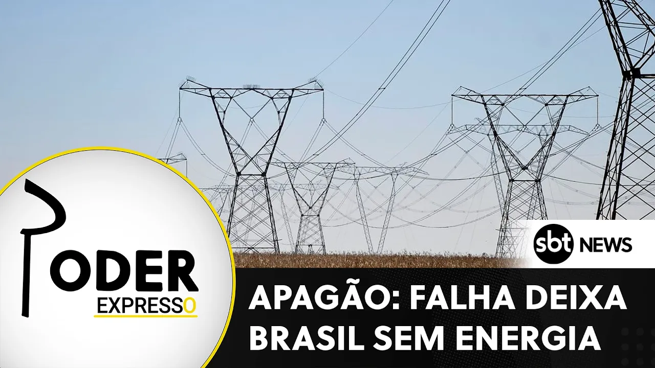 Apagão: falha deixa Brasil sem energia elétrica