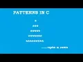 C Programming Pattern Solving Example 2