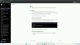 run a batch file from python