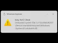 Untrusted system file atidxx64 dll fix
