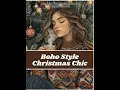 Boho Style Christmas Chic by Luna Harper Adult Coloring Book Flip-Thru