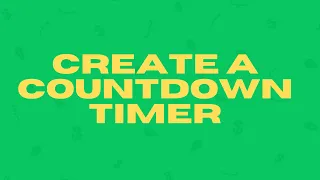 Create a Simple Countdown Timer using HTML CSS and JavaScript