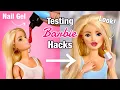 Lagu Barbiepop-hacks testen om te zien of ze ECHT werken!?
