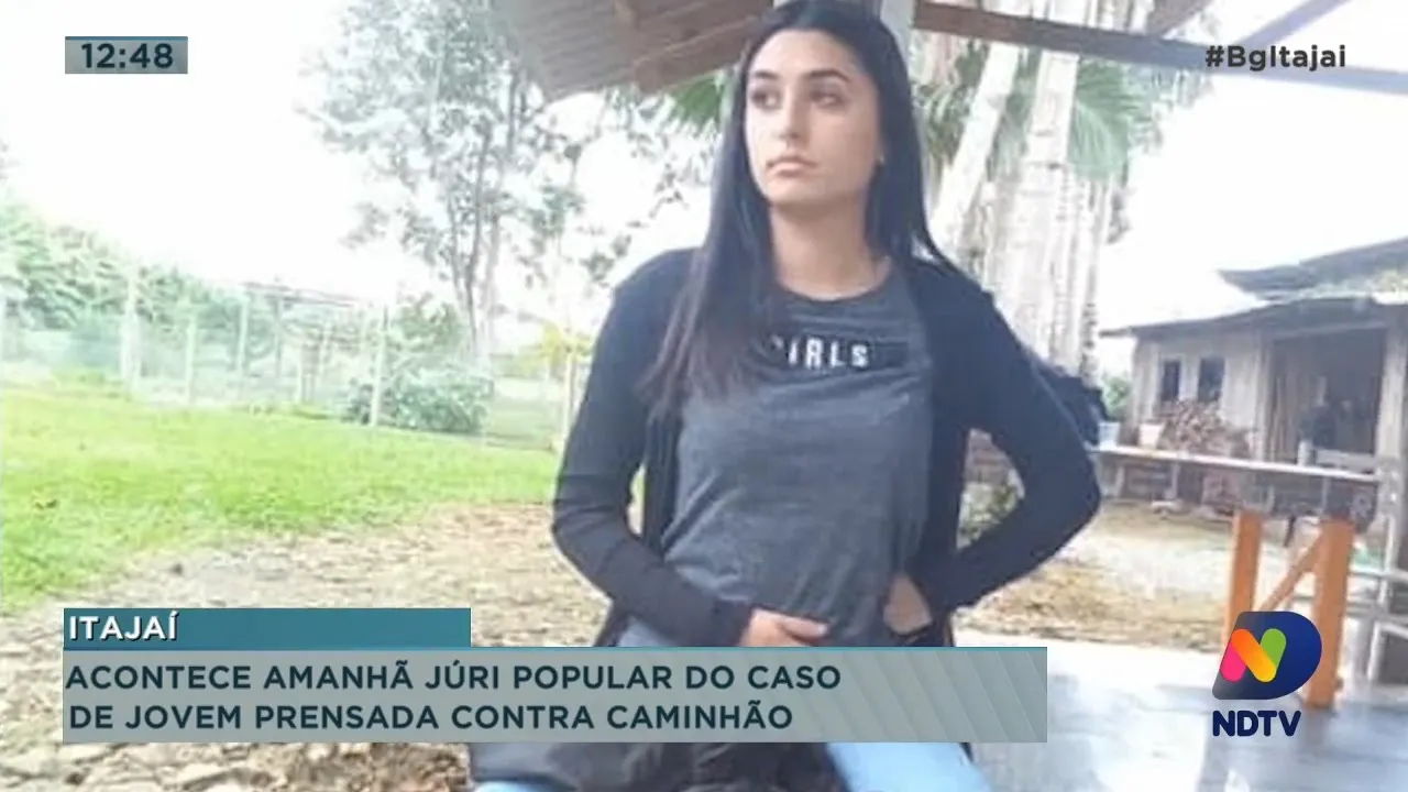 Acontece amanhã júri popular do caso de jovem prensada contra caminhão