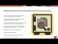 Oracle Audit Vault and Database Firewall - Overview