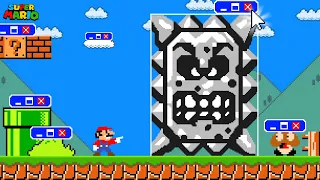 Mario Animation vs Window 10 in Super Mario Bros