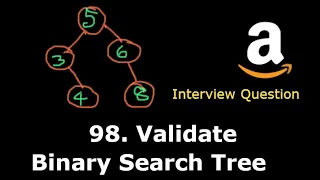 Leetcode 98 Validate BInary Search Tree - DFS