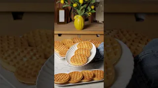 الوافل بايدك اعمليه و بحبة بيض حضريه و ابهريهم فيه