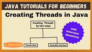 Creating Java Threads Which is the better way to create threads Java for Beginners