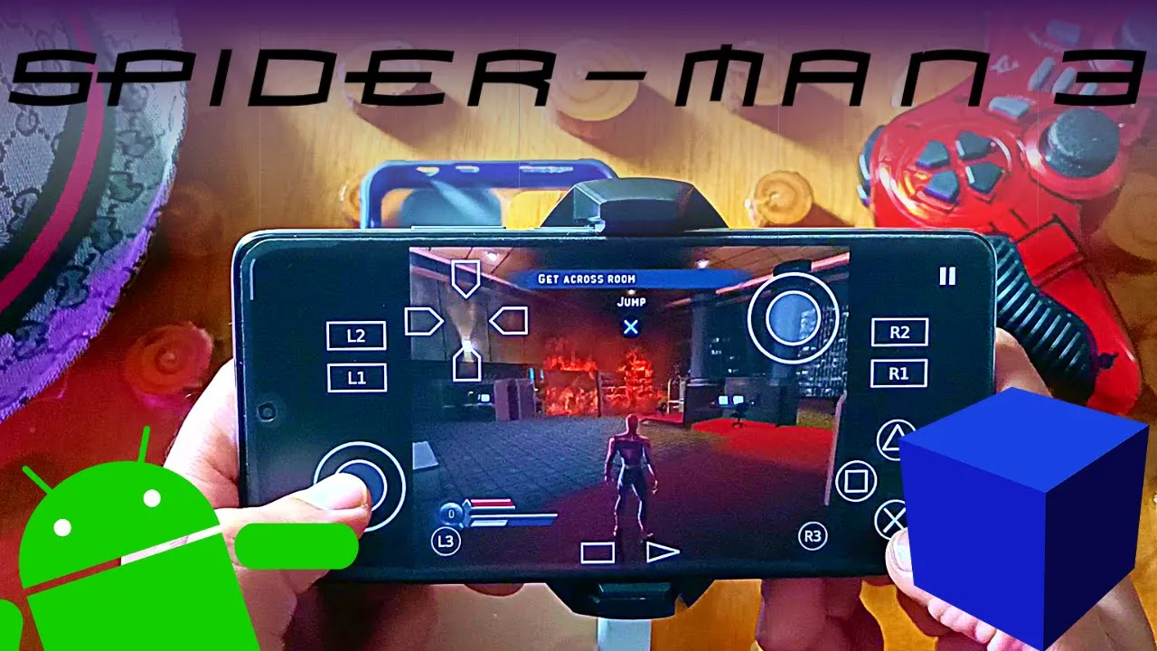 Spider Man 3 AetherSX2 - PS2 Emulator Android Gameplay - 2023