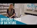 Different Types of Bathtubs Freestanding Tubs Alcove Tubs Drop-In Tubs