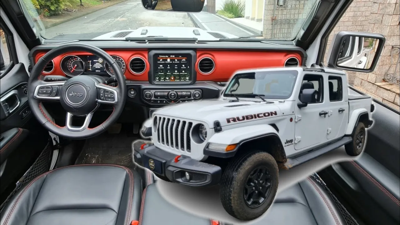 Jeep Gladiator Rubicon, avaliação completa // Caçador de Carros