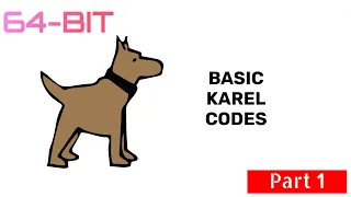 Karel the Dog basic karel codes function PT 1