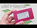 I Built a Pocket E-Paper Reader ESP32 No Internet Needed