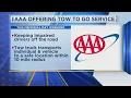 AAA Offering Tow to Go Service