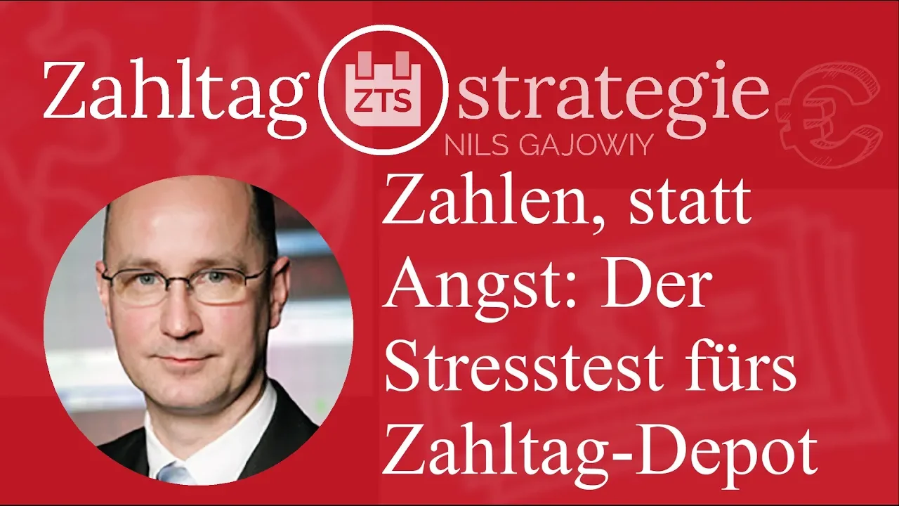 Zahlen, statt Angst: Der Stresstest fürs Zahltag-Depot