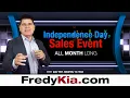 All Month Long Independence Day Sales Event at Fredy Kia in Houston TX