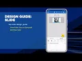 How to Use Slide Design Guide Brady Express Labels App