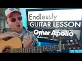 How To Play Endlessly - Omar Apollo Guitar Tutorial Beginner Lesson