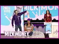 Melanie Lynskey Brooklyn Peltz Beckham compete in Milk Money game