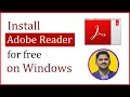 How to Download Install Adobe Acrobat Reader for free on Windows 10 11 Updated August 2022
