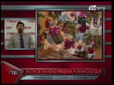 Salón de navidad presenta portafolio 2019 tendencias, colores y adornos