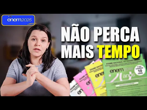 Vídeo do meu canal: o que fazer na última semana antes do ENEM