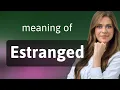 Understanding the Phrase Estranged