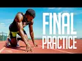 Kenny Bednarek s FINAL Block Start Practice Before Paris Olympics