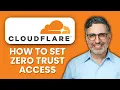 NEW How to Set Zero Trust Access in Cloudflare 2025 Secure Your Website Apps
