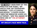 My Uncle Called My Name on Mom s Documents a Clerical Holdover Until the Mediator Asked O