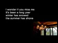 Anthony Lazaro & Sarah Kang ~Love letter ~ Karaoke~