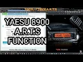 YAESU FT-8900 A R T S Functions